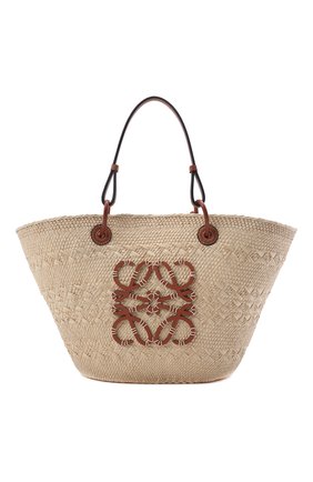 Женский сумка basket loewe x paula's ibiza LOEWE бежевого цвета по цене 56850 руб., арт. A223T43X02 | Фото 6 Женский сумка basket loewe x paula's ibiza LOEWE бежевого цвета, арт. A223T43X02 | Фото 6