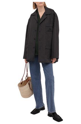 Женская хлопковая рубашка BALENCIAGA хаки цвета по цене 96350 руб., арт. 659014/TKM34 | Фото 2 Женская хлопковая рубашка BALENCIAGA хаки цвета, арт. 659014/TKM34 | Фото 2