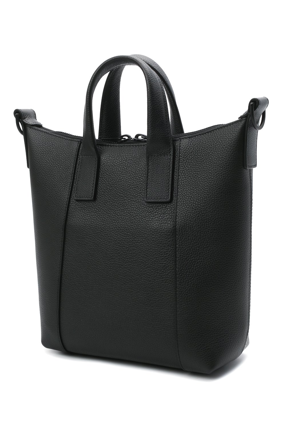 Мужская кожаная сумка-тоут hourglass BALENCIAGA черного цвета по цене 99500 руб., арт. 644718/15Y37 | Фото 3 Мужская кожаная сумка-тоут hourglass BALENCIAGA черного цвета, арт. 644718/15Y37 | Фото 3