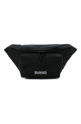 Мужская текстильная поясная сумка oversized xxl BALENCIAGA черного цвета по цене 67350 руб., арт. 656062/2JMRX | Фото 1 Мужская текстильная поясная сумка oversized xxl BALENCIAGA черного цвета, арт. 656062/2JMRX | Фото 1 (Материал: Текстиль; Размер: large)