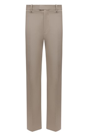 Мужские хлопковые брюки BOTTEGA VENETA бежевого цвета по цене 79600 руб., арт. 657796/V0BT0 | Фото 1