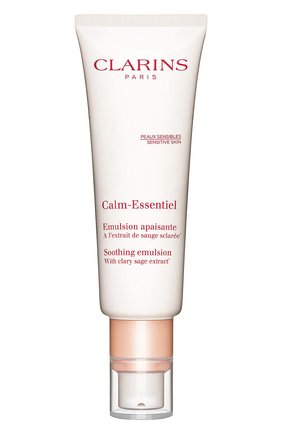 Увлажняющая эмульсия для чувствительной кожи calm-essentiel (50ml) CLARINS бесцветного цвета, арт. 80073156 | Фото 1 (Тип продукта: Эмульсии; Назначение: Для лица)