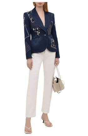 Женский джинсовый жакет RALPH LAUREN синего цвета по цене 275000 руб., арт. 290845850 | Фото 2 Женский джинсовый жакет RALPH LAUREN синего цвета, арт. 290845850 | Фото 2