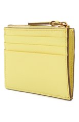 Женский кожаный футляр для кредитных карт VALENTINO желтого цвета, арт. VW0P0U20/RQR | Фото 2 (Материал: Натуральная кожа)