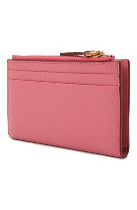 Женский кожаный футляр для кредитных карт VALENTINO розового цвета по цене 34600 руб., арт. VW0P0T46/RQR | Фото 2 Женский кожаный футляр для кредитных карт VALENTINO розового цвета, арт. VW0P0T46/RQR | Фото 2