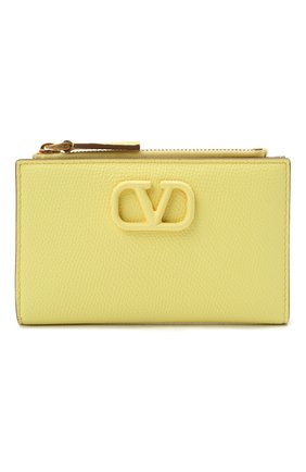 Женский кожаный футляр для кредитных карт VALENTINO желтого цвета по цене 34600 руб., арт. VW0P0T46/RQR | Фото 1 Женский кожаный футляр для кредитных карт VALENTINO желтого цвета, арт. VW0P0T46/RQR | Фото 1