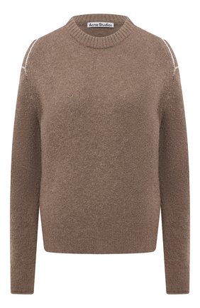 Женский свитер ACNE STUDIOS коричневого цвета по цене 34750 руб., арт. A60259 | Фото 1 Женский свитер ACNE STUDIOS коричневого цвета, арт. A60259 | Фото 1