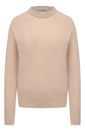 Женский свитер ACNE STUDIOS бежевого цвета по цене 34750 руб., арт. A60259 | Фото 1 Женский свитер ACNE STUDIOS бежевого цвета, арт. A60259 | Фото 1