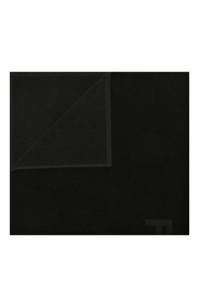 Хлопковое полотенце TOM FORD черного цвета по цене 42250 руб., арт. WT001N-TT0003 | Фото 1 Хлопковое полотенце TOM FORD черного цвета, арт. WT001N-TT0003 | Фото 1