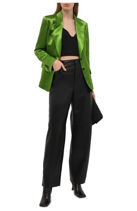 Женский жакет из вискозы TOM FORD зеленого цвета по цене 251000 руб., арт. GI2808-FAX828 | Фото 2 Женский жакет из вискозы TOM FORD зеленого цвета, арт. GI2808-FAX828 | Фото 2