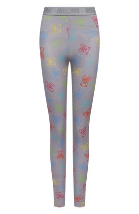 Женские хлопковые леггинсы MOSCHINO UNDERWEAR WOMAN серого цвета по цене 14300 руб., арт. A4307/9008 | Фото 1 Женские хлопковые леггинсы MOSCHINO UNDERWEAR WOMAN серого цвета, арт. A4307/9008 | Фото 1