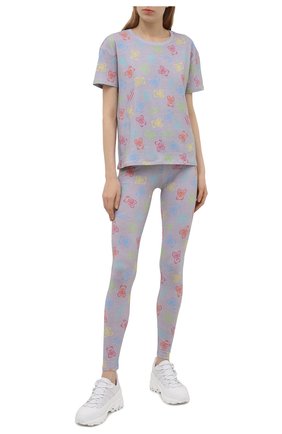Женские хлопковые леггинсы MOSCHINO UNDERWEAR WOMAN серого цвета по цене 14300 руб., арт. A4307/9008 | Фото 2 Женские хлопковые леггинсы MOSCHINO UNDERWEAR WOMAN серого цвета, арт. A4307/9008 | Фото 2