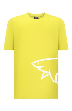 Мужская хлопковая футболка PAUL&SHARK салатового цвета по цене 17300 руб., арт. 21411070/C00/3XL-6XL | Фото 1 Мужская хлопковая футболка PAUL&SHARK салатового цвета, арт. 21411070/C00/3XL-6XL | Фото 1