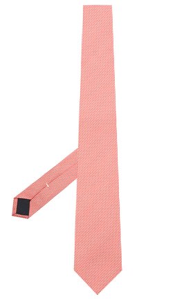 Мужской галстук из шелка и хлопка VAN LAACK красного цвета, арт. LER0Y/K04158 | Фото 2 (Материал: Текстиль, Хлопок, Шелк; Принт: С принтом)