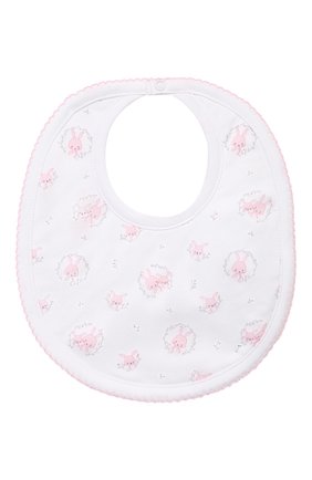 Детский хлопковый нагрудник KISSY KISSY розового цвета по цене 1240 руб., арт. KG3056600 | Фото 1 Детский хлопковый нагрудник KISSY KISSY розового цвета, арт. KG3056600 | Фото 1