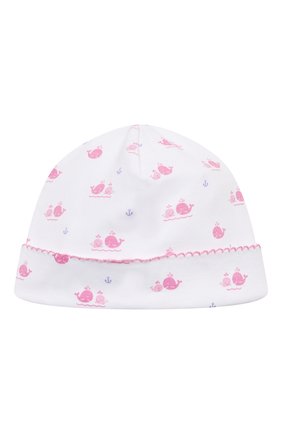 Детского хлопковая шапка KISSY KISSY розового цвета по цене 1130 руб., арт. KG505760N | Фото 1 Детского хлопковая шапка KISSY KISSY розового цвета, арт. KG505760N | Фото 1