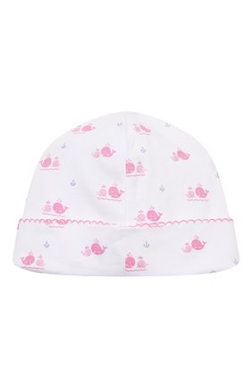 Детского хлопковая шапка KISSY KISSY розового цвета по цене 1130 руб., арт. KG505760N | Фото 2 Детского хлопковая шапка KISSY KISSY розового цвета, арт. KG505760N | Фото 2