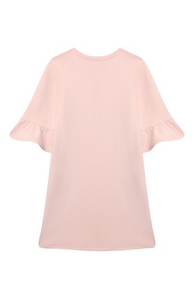 Детское хлопковое платье SONIA RYKIEL ENFANT светло-розового цвета по цене 9950 руб., арт. 21S1DR04 | Фото 2 Детское хлопковое платье SONIA RYKIEL ENFANT светло-розового цвета, арт. 21S1DR04 | Фото 2