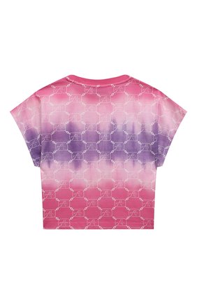 Детская хлопковая футболка ALBERTA FERRETTI JUNIOR фуксия цвета по цене 6315 руб., арт. 027984 | Фото 2 Детская хлопковая футболка ALBERTA FERRETTI JUNIOR фуксия цвета, арт. 027984 | Фото 2