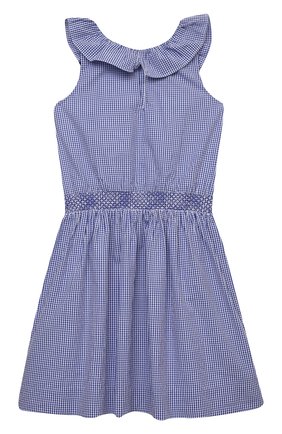 Детское хлопковое платье POLO RALPH LAUREN синего цвета по цене 10650 руб., арт. 313832972 | Фото 2 Детское хлопковое платье POLO RALPH LAUREN синего цвета, арт. 313832972 | Фото 2 (Материал внешний: Хлопок; Случай: Повседневный; Девочки Кросс-КТ: Платье-одежда; Рукава: Короткие; Материал подклада: Хлопок; Ростовка одежда: 10 - 11 лет | 140 - 146см, 12 лет | 152 см, 8 лет | 128 см, 9 лет | 134 см)