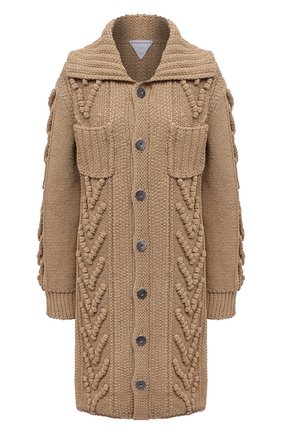 Женский хлопковый кардиган BOTTEGA VENETA бежевого цвета по цене 550500 руб., арт. 659540/V0RJ0 | Фото 1 Женский хлопковый кардиган BOTTEGA VENETA бежевого цвета, арт. 659540/V0RJ0 | Фото 1
