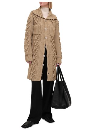 Женский хлопковый кардиган BOTTEGA VENETA бежевого цвета по цене 550500 руб., арт. 659540/V0RJ0 | Фото 2 Женский хлопковый кардиган BOTTEGA VENETA бежевого цвета, арт. 659540/V0RJ0 | Фото 2