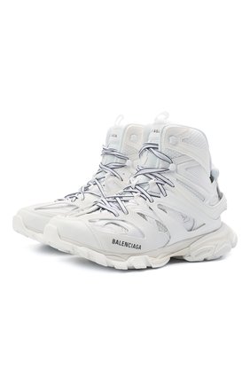 Мужские комбинированные кроссовки track hike BALENCIAGA белого цвета по цене 86600 руб., арт. 654867/W3CP3 | Фото 1 Мужские комбинированные кроссовки track hike BALENCIAGA белого цвета, арт. 654867/W3CP3 | Фото 1
