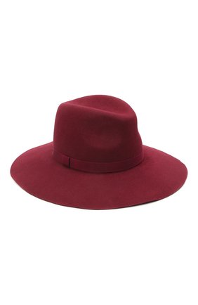 Женская шляпа fedora new COCOSHNICK HEADDRESS бордового цвета по цене 27000 руб., арт. fedoranewm-10 | Фото 1 Женская шляпа fedora new COCOSHNICK HEADDRESS бордового цвета, арт. fedoranewm-10 | Фото 1