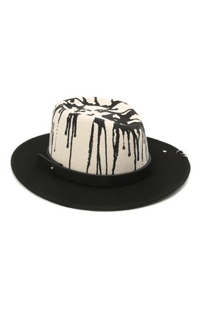 Женская шляпа drop punk cross COCOSHNICK HEADDRESS черно-белого цвета по цене 28500 руб., арт. dropm-pc2 | Фото 1 Женская шляпа drop punk cross COCOSHNICK HEADDRESS черно-белого цвета, арт. dropm-pc2 | Фото 1