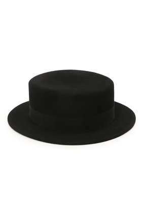 Женская шляпа kanotie mini COCOSHNICK HEADDRESS черного цвета по цене 27000 руб., арт. kanotieminim-02 | Фото 2 Женская шляпа kanotie mini COCOSHNICK HEADDRESS черного цвета, арт. kanotieminim-02 | Фото 2