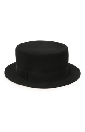 Женская шляпа kanotie mini COCOSHNICK HEADDRESS черного цвета по цене 27000 руб., арт. kanotieminis-02 | Фото 1 Женская шляпа kanotie mini COCOSHNICK HEADDRESS черного цвета, арт. kanotieminis-02 | Фото 1