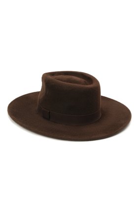Женская шляпа romb COCOSHNICK HEADDRESS коричневого цвета по цене 27000 руб., арт. rombm-83 | Фото 2 Женская шляпа romb COCOSHNICK HEADDRESS коричневого цвета, арт. rombm-83 | Фото 2