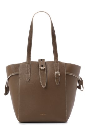 Женский сумка-тоут net medium FURLA коричневого цвета по цене 33150 руб., арт. BZT0FUA/HSF000 | Фото 1 Женский сумка-тоут net medium FURLA коричневого цвета, арт. BZT0FUA/HSF000 | Фото 1