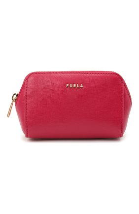 Женская кожаная косметичка FURLA розового цвета по цене 5000 руб., арт. EAW3LN1/B30000 | Фото 1 Женская кожаная косметичка FURLA розового цвета, арт. EAW3LN1/B30000 | Фото 1