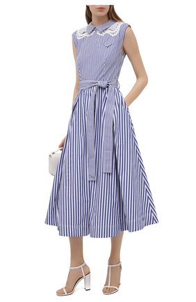 Женские кожаные босоножки KITON белого цвета по цене 86950 руб., арт. D51810X08S71 | Фото 2 Женские кожаные босоножки KITON белого цвета, арт. D51810X08S71 | Фото 2