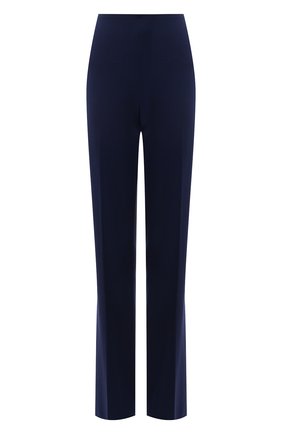 Женские шерстяные брюки RALPH LAUREN синего цвета по цене 74950 руб., арт. 290840132 | Фото 1 Женские шерстяные брюки RALPH LAUREN синего цвета, арт. 290840132 | Фото 1 (Материал внешний: Шерсть; Стили: Кэжуэл; Женское Кросс-КТ: Брюки-одежда; Длина (брюки, джинсы): Удлиненные; Силуэт Ж (брюки и джинсы): Расклешенные)