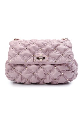 Женская сумка spikeme VALENTINO светло-сиреневого цвета по цене 182500 руб., арт. VW0B0H78/MCW | Фото 1 Женская сумка spikeme VALENTINO светло-сиреневого цвета, арт. VW0B0H78/MCW | Фото 1 (Ремень/цепочка: На ремешке; Материал: Натуральная кожа; Сумки-технические: Сумки через плечо; Размер: medium)