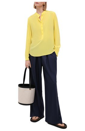 Женская блузка из вискозы STELLA MCCARTNEY желтого цвета по цене 53750 руб., арт. 531885/SRA33 | Фото 2 Женская блузка из вискозы STELLA MCCARTNEY желтого цвета, арт. 531885/SRA33 | Фото 2