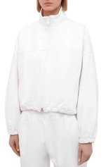 Женская джинсовая куртка DENIM X ALEXANDER WANG белого цвета, арт. 4DC2212932 | Фото 3 (Кросс-КТ: Куртка, Деним; Рукава: Длинные; Региональные ограничения белый список (Axapta Mercury): RU; Материал внешний: Хлопок; Стили: Спорт-шик; Материал подклада: Синтетический материал; Длина (верхняя одежда): Короткие)