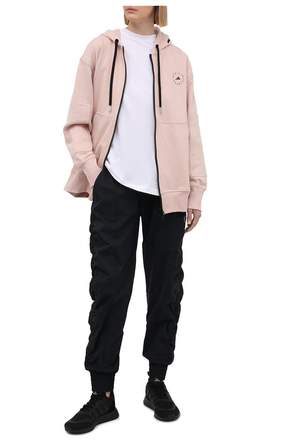 Женские черные джоггеры ADIDAS BY STELLA MCCARTNEY купить в  интернет-магазине ЦУМ, арт. FU3985