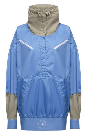 Женская ветровка ADIDAS BY STELLA MCCARTNEY голубого цвета по цене 20750 руб., арт. GL7332 | Фото 1 Женская ветровка ADIDAS BY STELLA MCCARTNEY голубого цвета, арт. GL7332 | Фото 1