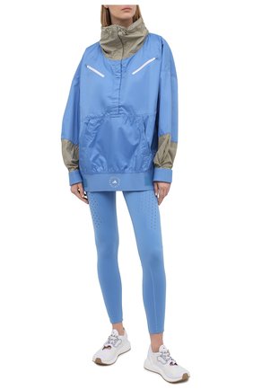 Женская ветровка ADIDAS BY STELLA MCCARTNEY голубого цвета по цене 20750 руб., арт. GL7332 | Фото 2 Женская ветровка ADIDAS BY STELLA MCCARTNEY голубого цвета, арт. GL7332 | Фото 2