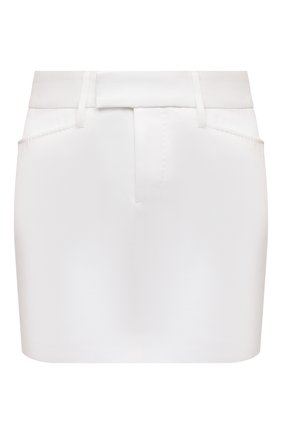 Женская хлопковая юбка DSQUARED2 белого цвета по цене 43900 руб., арт. S72MA0841/S43920 | Фото 1 Женская хлопковая юбка DSQUARED2 белого цвета, арт. S72MA0841/S43920 | Фото 1