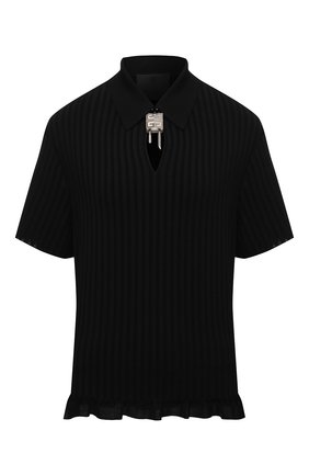 Женский топ из вискозы GIVENCHY черного цвета по цене 123500 руб., арт. BW90CK4Z95 | Фото 1 Женский топ из вискозы GIVENCHY черного цвета, арт. BW90CK4Z95 | Фото 1