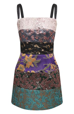 Женское платье DOLCE & GABBANA разноцветного цвета по цене 195000 руб., арт. F600VT/GDX65 | Фото 1 Женское платье DOLCE & GABBANA разноцветного цвета, арт. F600VT/GDX65 | Фото 1