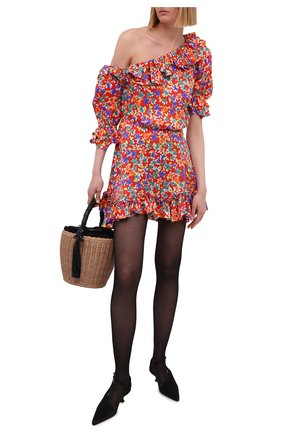 Женское шелковое платье SAINT LAURENT красного цвета по цене 273500 руб., арт. 646246/Y5C61 | Фото 2 Женское шелковое платье SAINT LAURENT красного цвета, арт. 646246/Y5C61 | Фото 2