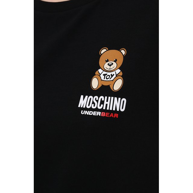 фото Хлопковая футболка moschino underwear woman