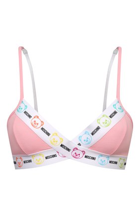 Женский бюстгальтер с мягкой чашкой MOSCHINO UNDERWEAR WOMAN розового цвета по цене 14300 руб., арт. A4636/9021 | Фото 1 Женский бюстгальтер с мягкой чашкой MOSCHINO UNDERWEAR WOMAN розового цвета, арт. A4636/9021 | Фото 1