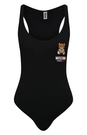 Женские хлопковое боди MOSCHINO UNDERWEAR WOMAN черного цвета по цене 14300 руб., арт. A6006/9021 | Фото 1 Женские хлопковое боди MOSCHINO UNDERWEAR WOMAN черного цвета, арт. A6006/9021 | Фото 1