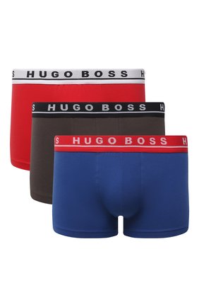 Мужские комплект из трех боксеров BOSS разноцветного цвета по цене 4130 руб., арт. 50449458 | Фото 1 Мужские комплект из трех боксеров BOSS разноцветного цвета, арт. 50449458 | Фото 1